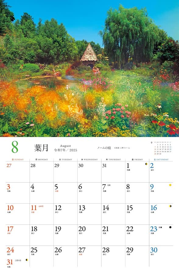 8月
